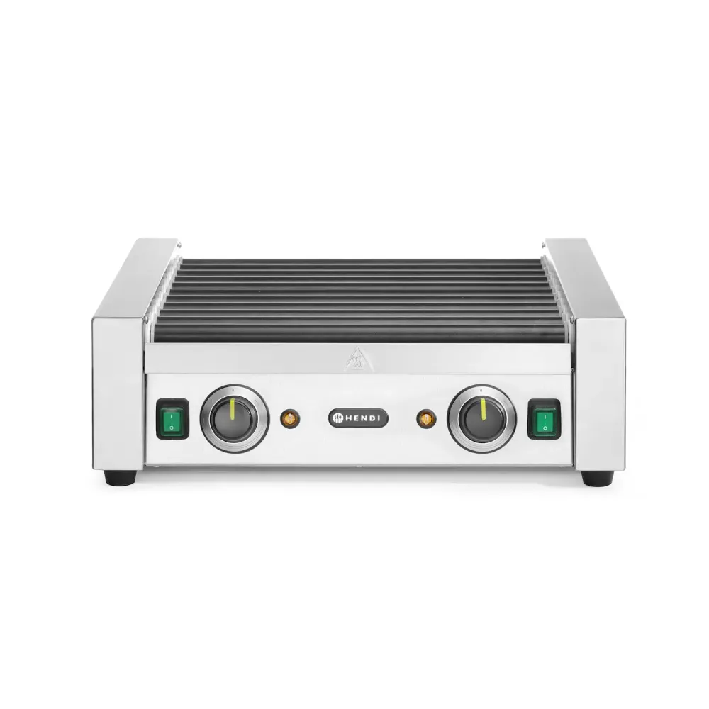 Гриль для хот-догов - 2 зоны, 11 роликов