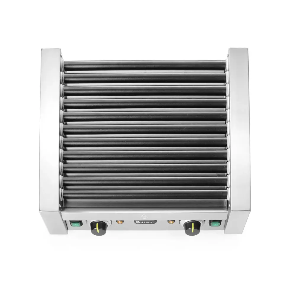 Гриль для хот-догов - 2 зоны, 11 роликов