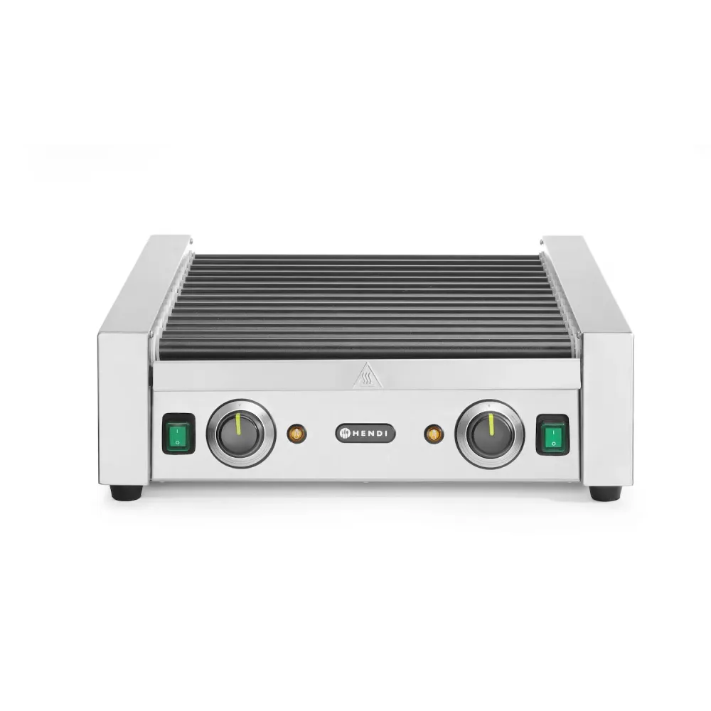 Гриль для хот-догов - 2 зоны, 14 роликов