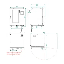 Конвекционная печь, электрическая STG 111 V7
