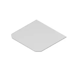 Поднос из нержавейки 30x30