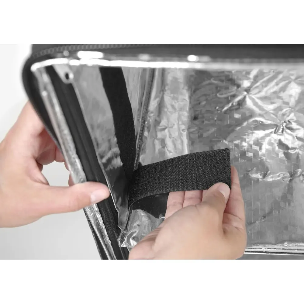 Сумка на спину для транспортировки продуктов, черная 72,2L