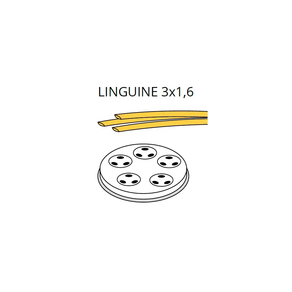 Насадка - LINGUINE 3 x 1.6, 3мм