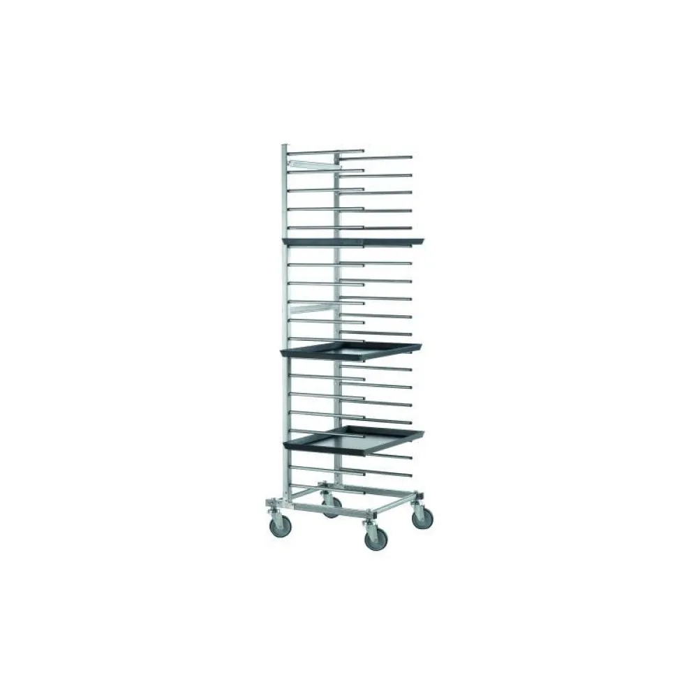 Тележка для противней для пиццы/выпечки 600х400 мм