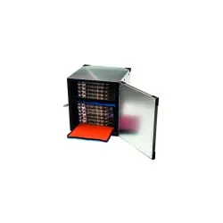 Стальной ящик для 2 сумок для пиццы, d-33см