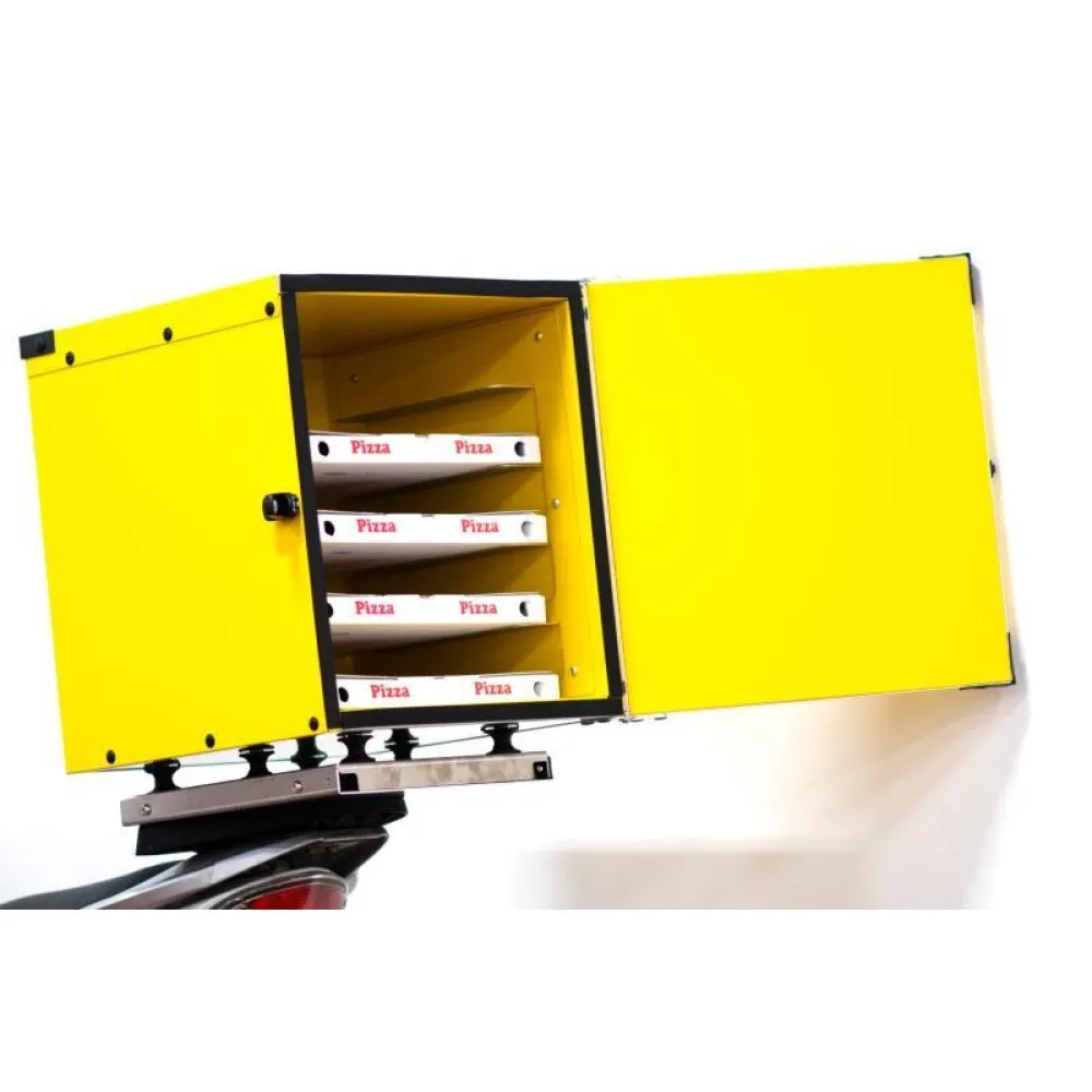 Неизолированный ящик с центральной полкой для 2 термосумок, 40 см