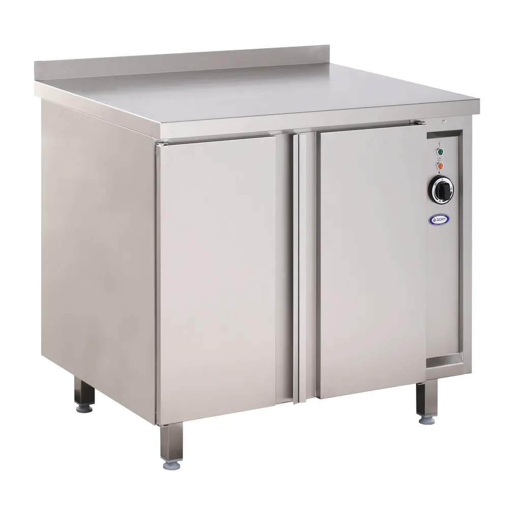 Стол с теплым шкафом с открывающейся дверью 900 x 600 x 850 mm