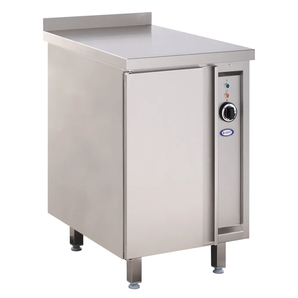 Стол с теплым шкафом с открывающейся дверью 550 x 600 mm