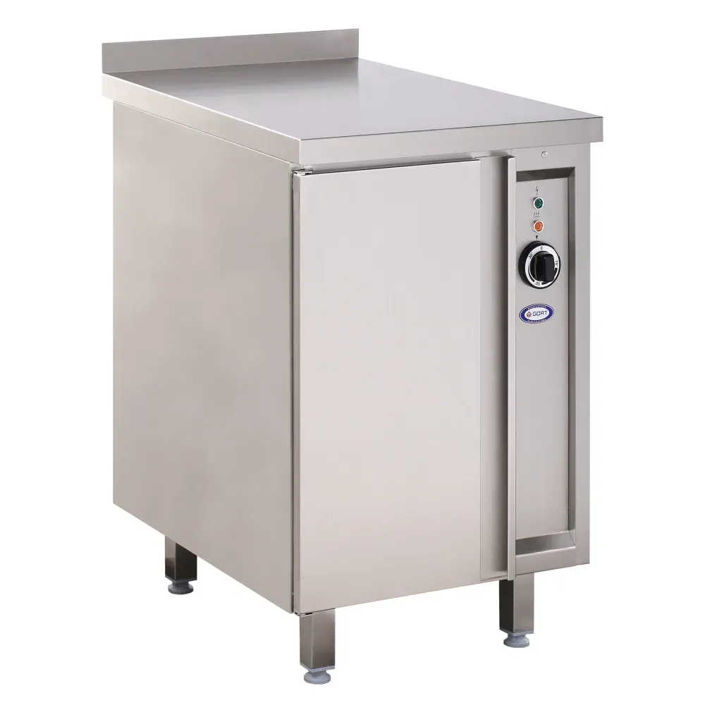 Стол с теплым шкафом с открывающейся дверью 750 x 700 mm