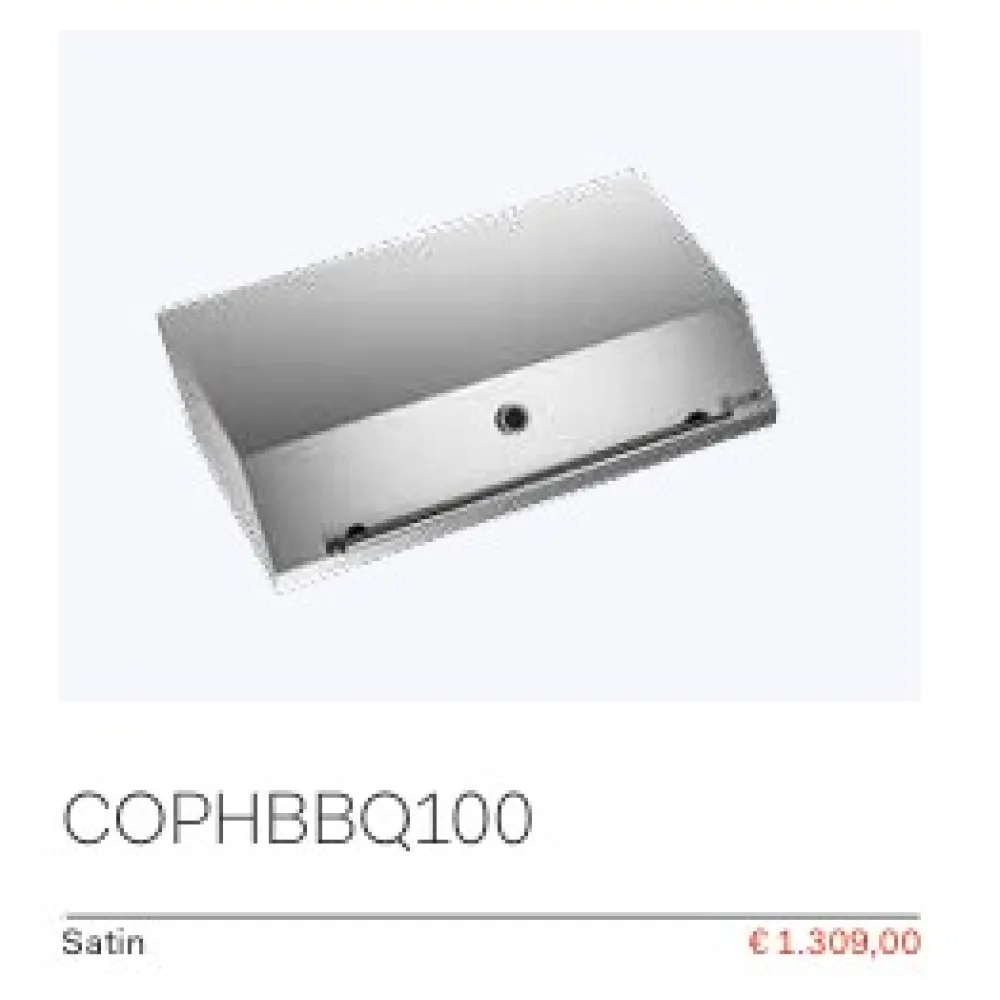 Встраиваемый уличный гриль 100 см, Professional Plus HBBQ100