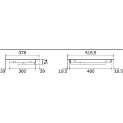 Индукционная варочная панель HCBI382TC 30 cm 2 зоны