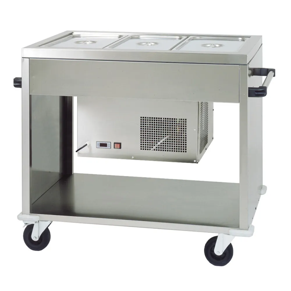 Охлаждаемый мармит, передвижной 3 x GN1/1 - 150 CAR2779