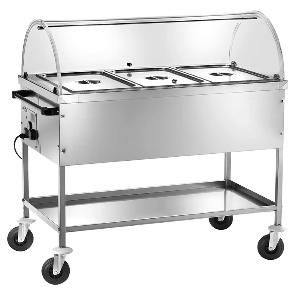 Подогреваемый мармит, передвижной 3 x GN1/1 - 200 CT1760