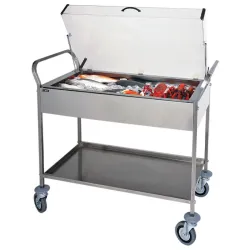 Сервировочная тележка из нержавеющей стали CA1165