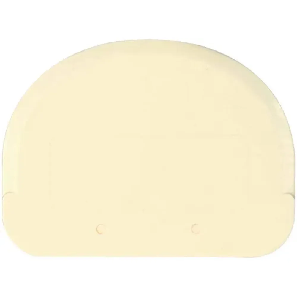 Скребок для теста полукруглый, 120x88 мм