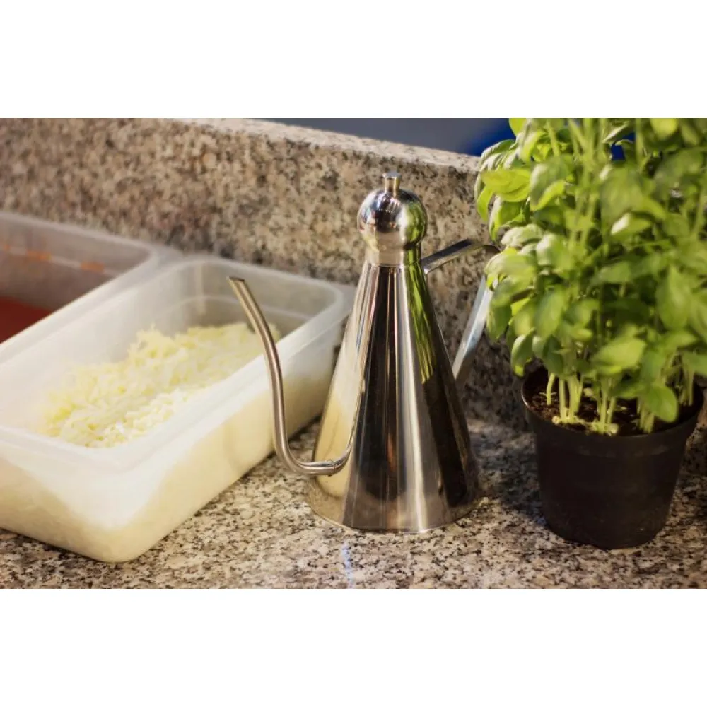 Канистра из нержавеющей стали для масла 1л