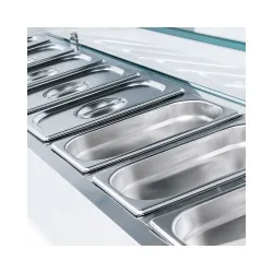 Витрина охлаждаемая 1500 мм 7x GN1/4