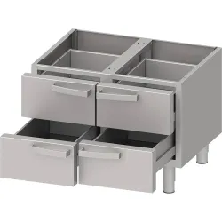 Подставка с выдвигающимися полками 840/640/600