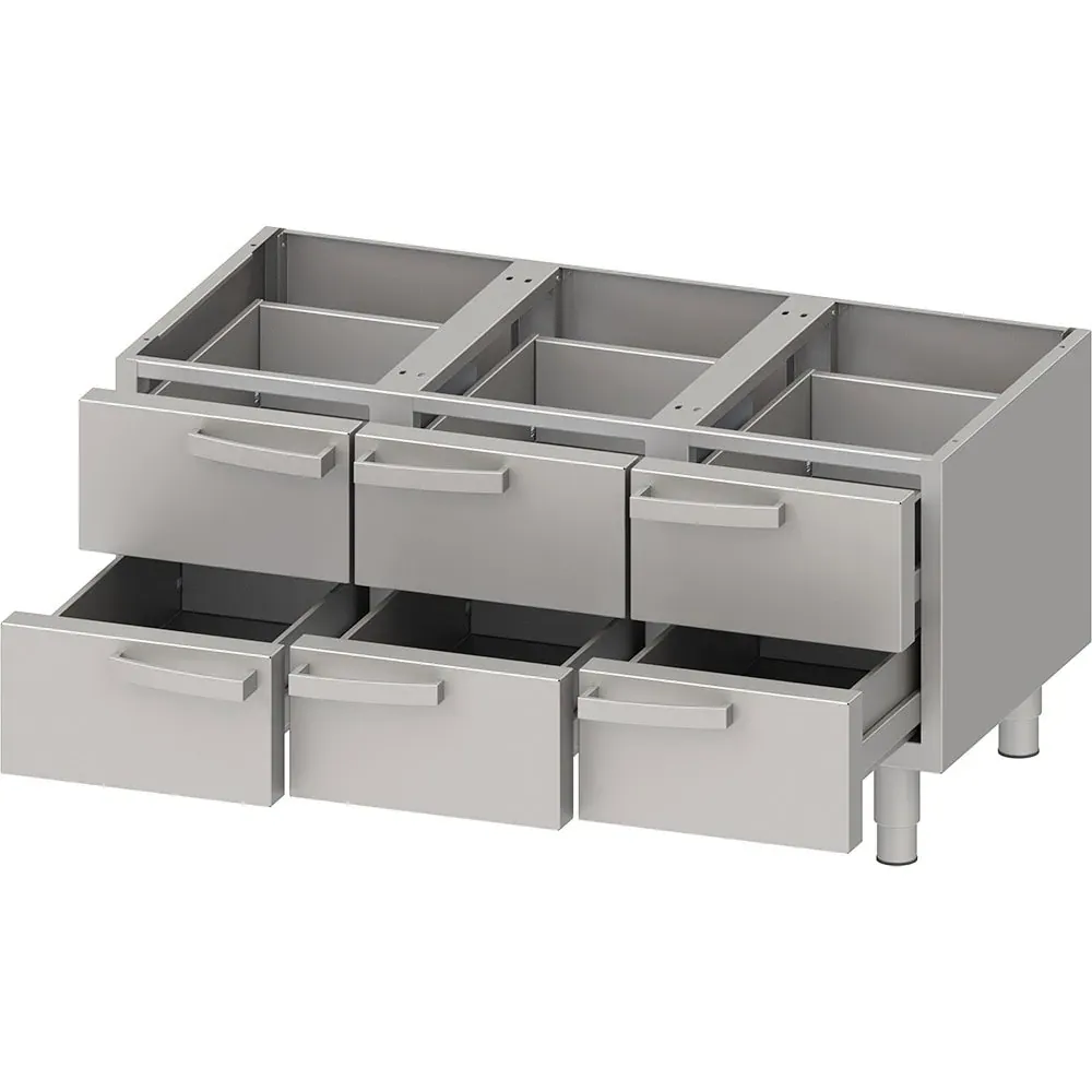 Подставка с выдвигающимися полками 1200/640/600