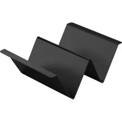 Подставка для сендвичей и закусок 2-отделения, черный