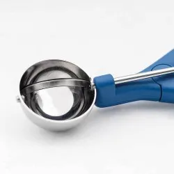 Стальная ложка для мороженого с пластиковой ручкой 1/30