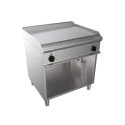 Электрическая ребристая гриль-плита с нейтральным шкафом EASY 700 E7/FTE2BARK