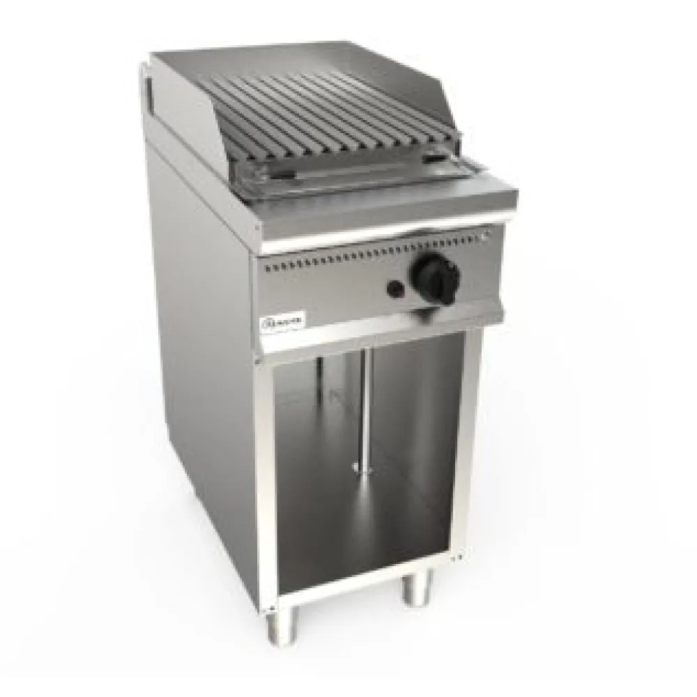 Лавовый газовый рифленый гриль с нейтральный шкафом L7/BS1BA