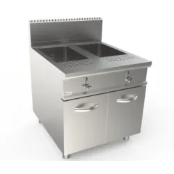 Газовая машина для приготовления пасты 40+40 л LADYQ 900 LQ/CPG2V80