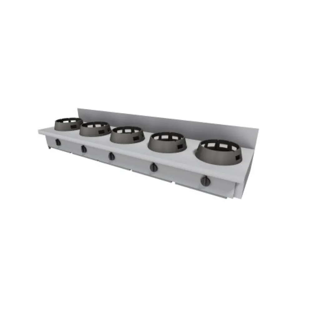 Газовая WOK-плита 2500x700mm LS0250070BB