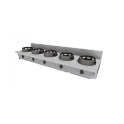 Газовая WOK-плита 2500x700mm LS0250070BB