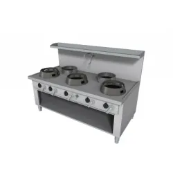 Газовая WOK-плита с нейтральным шкафом 1800x900мм FS05180090BA