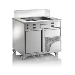 Комбинированная станция с холодильной и жарочной зонами TEPP-TWIN TPTW2000