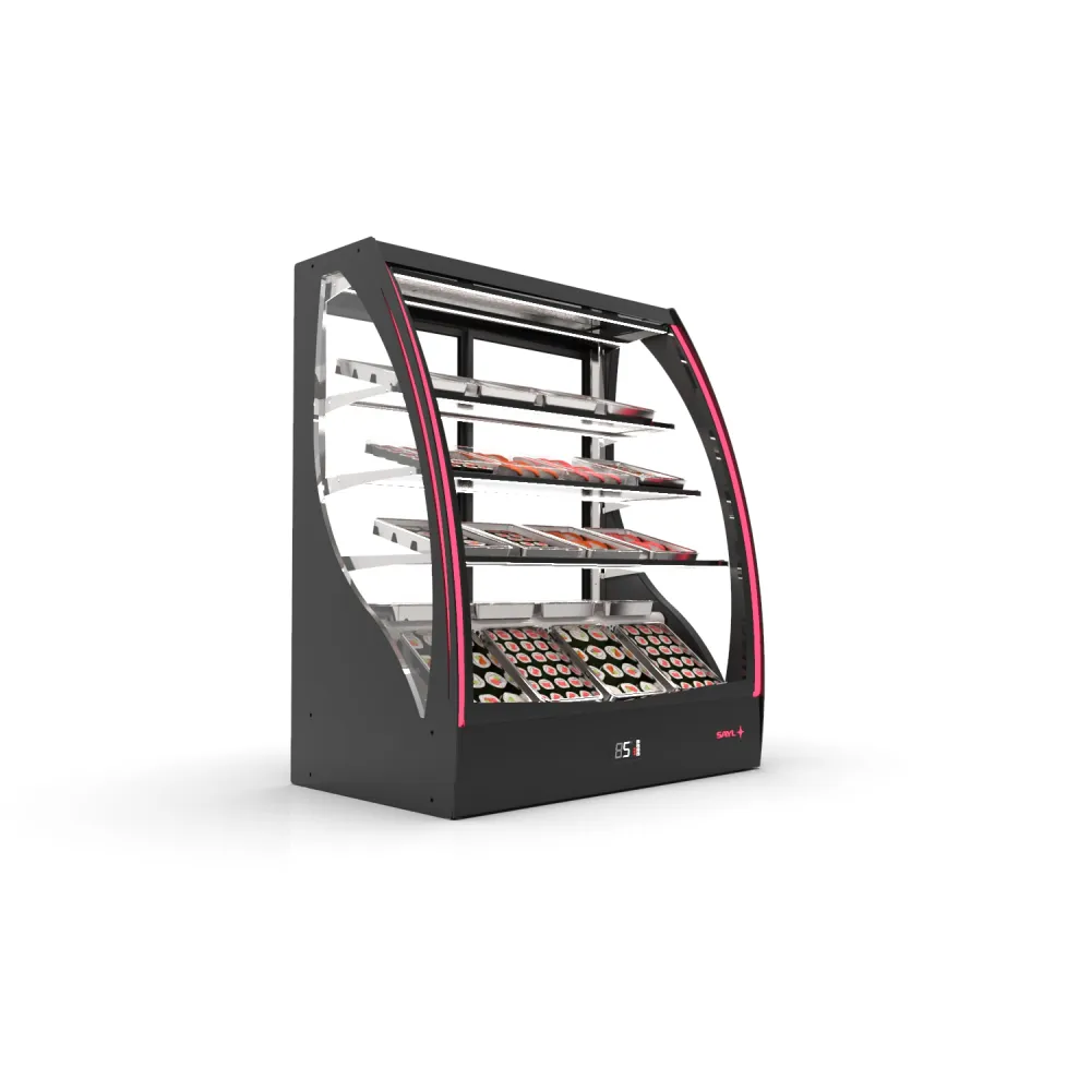 Холодная витрина PAK Curved CAC