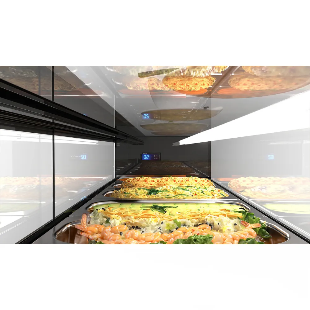 Холодильная витрина для гастроёмкостей GN LOGIC VTLG6