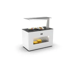 Буфет с подогреваемой стеклянной поверхностью BUCA