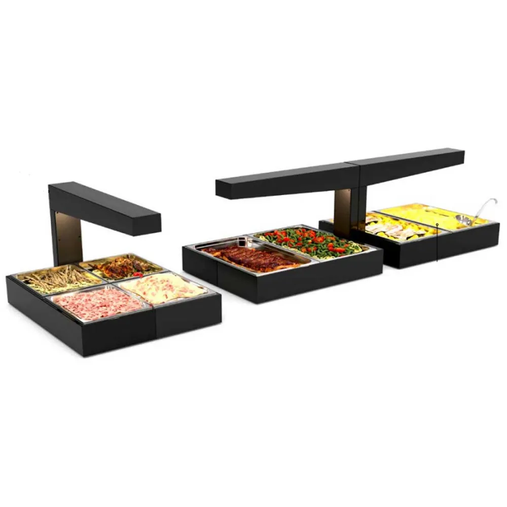 Передвижной горячий мармит BUS-PI2-G