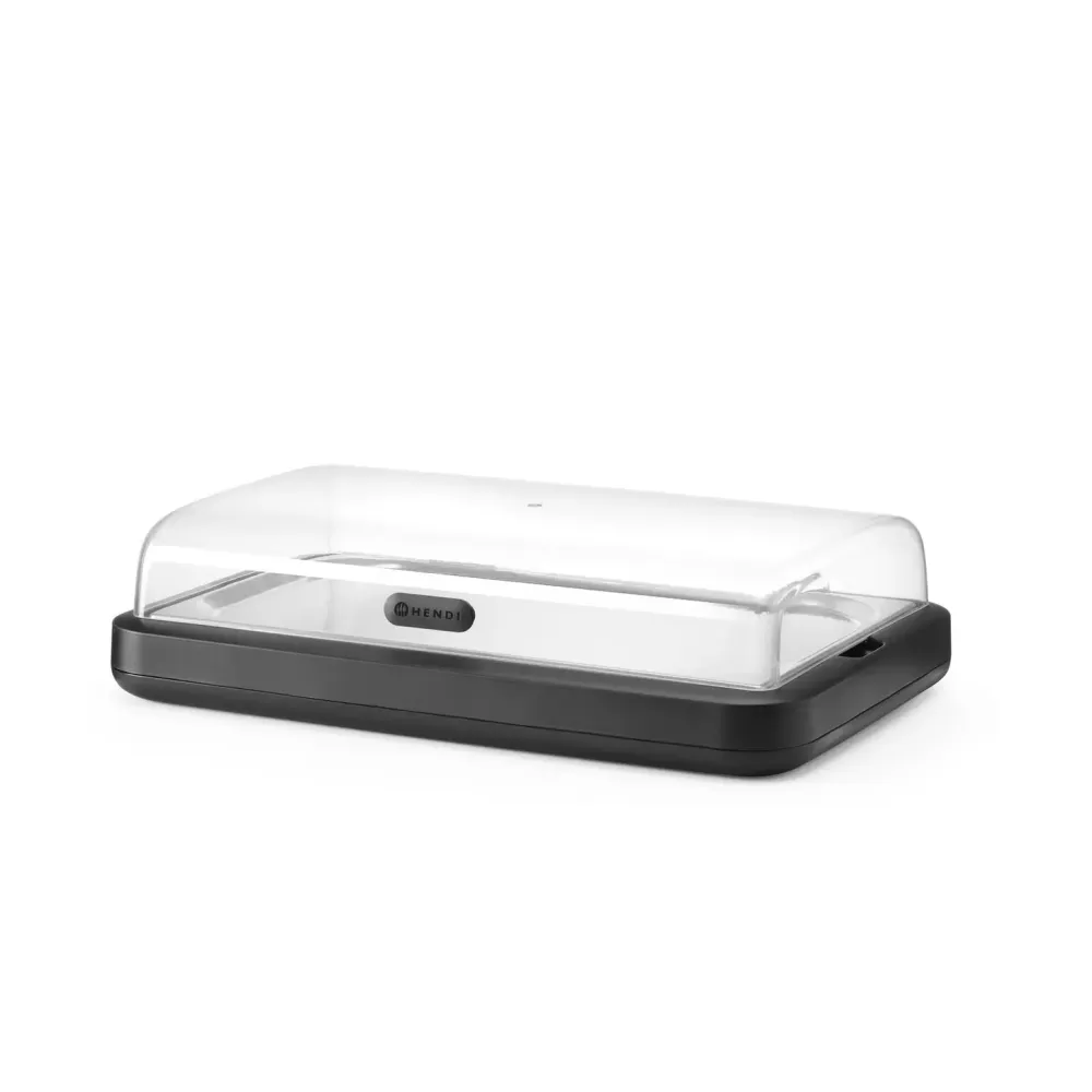 Охлаждаемый мармит - витрина 593×389×(H)147 мм, чёрный