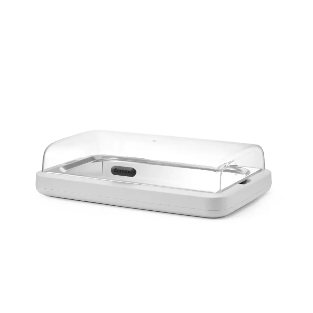 Охлаждаемый мармит - витрина 593×389×(H)147 мм, белый