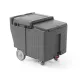 Профессиональный контейнер для льда на колёсах 110 л