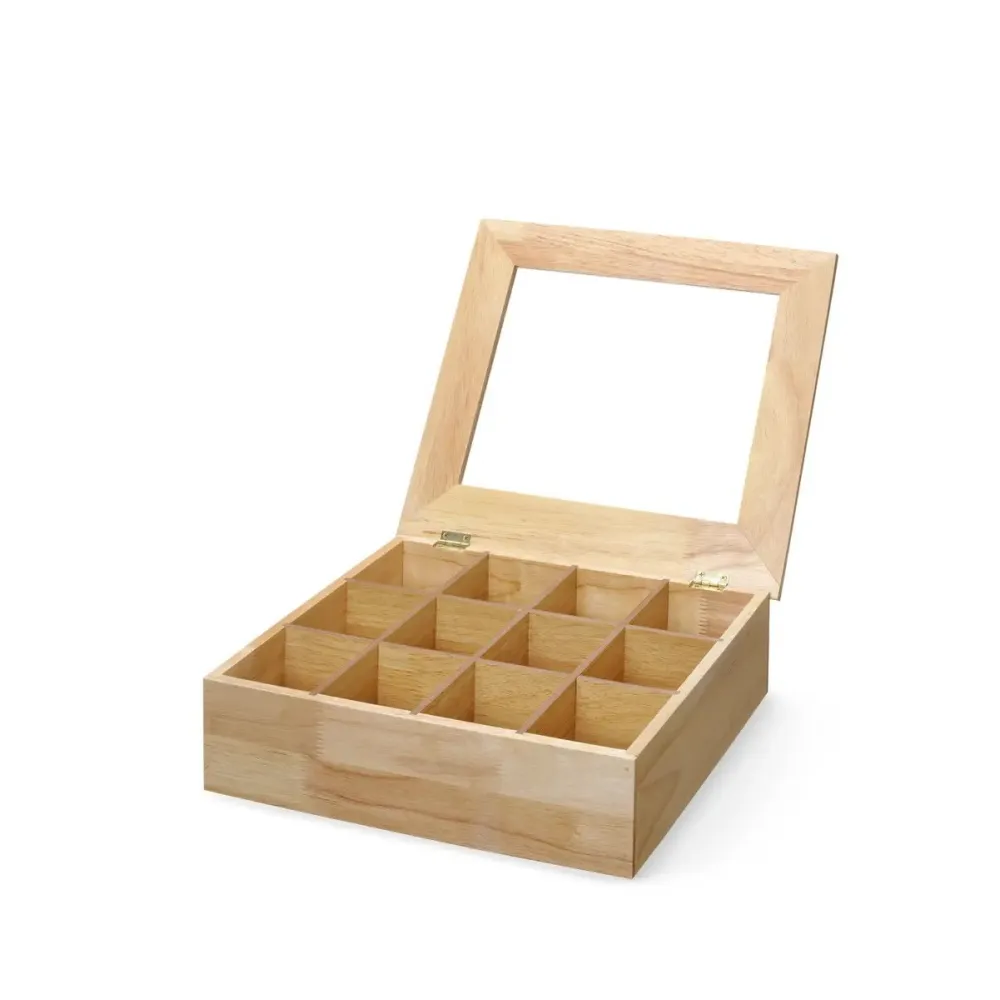 Чайная коробка, 300×280×(H)90 мм