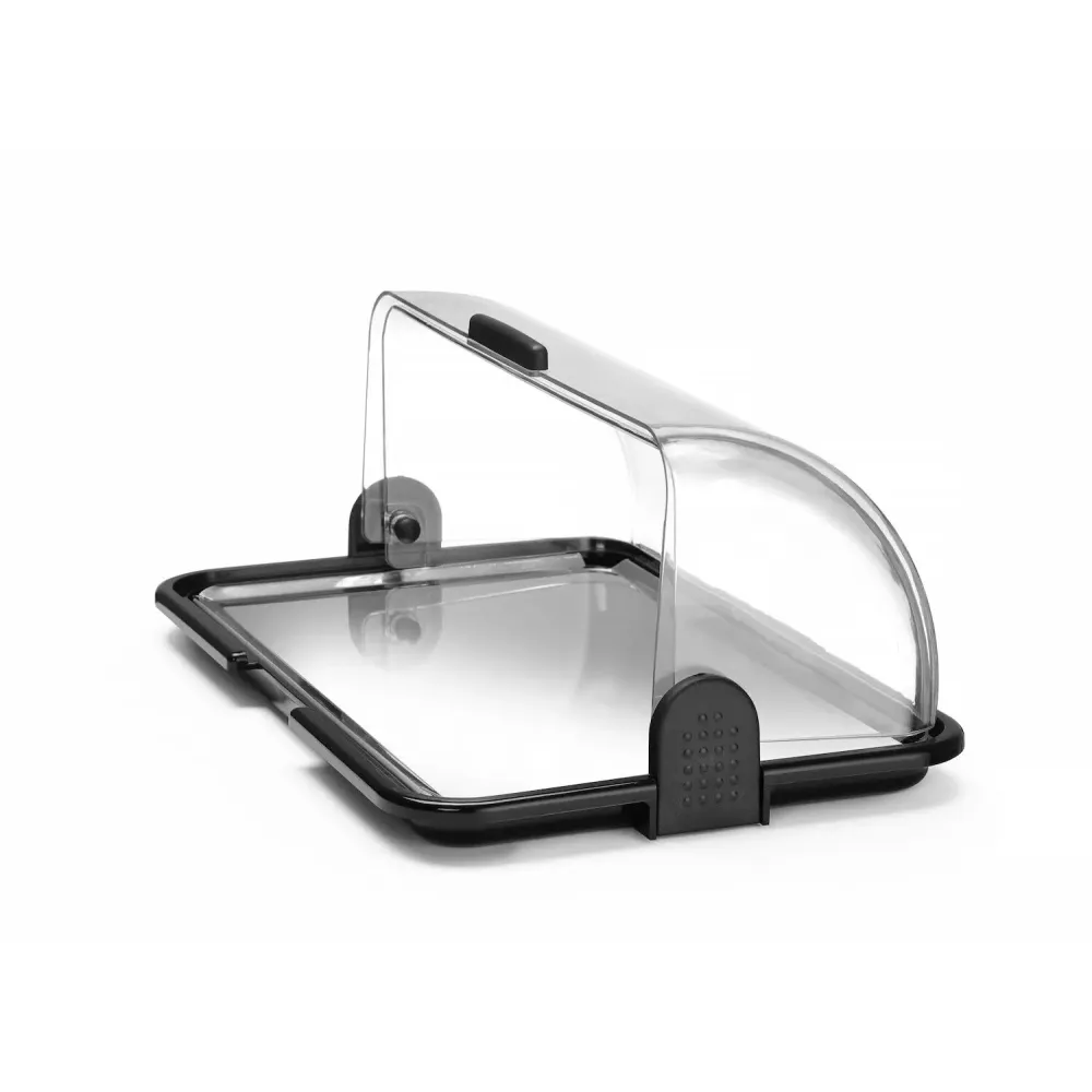 Двухфункциональная небольшая витрина типа «rolltop»