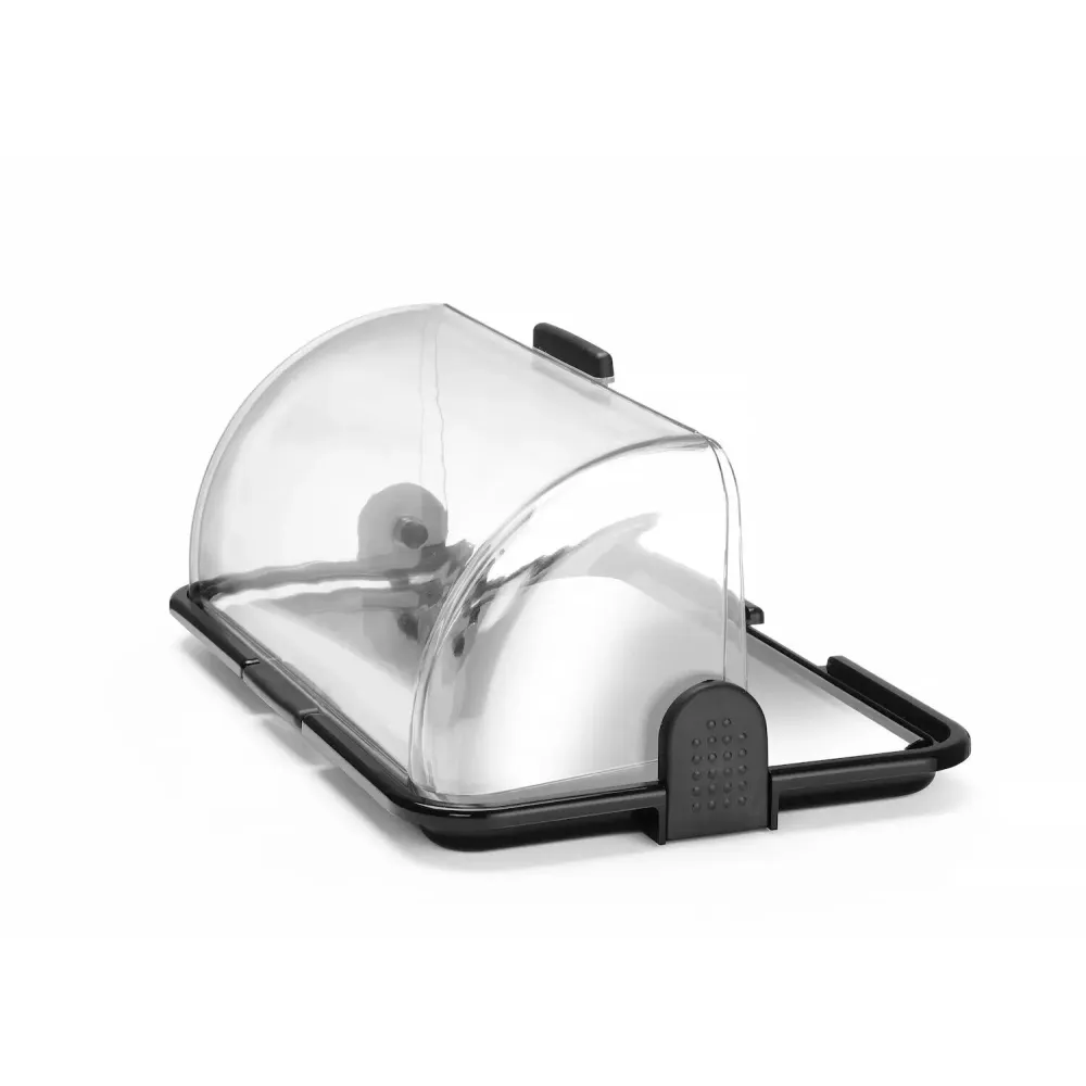 Двухфункциональная небольшая витрина типа «rolltop»