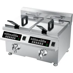 Индукционная фритюрница, 2 x 8L