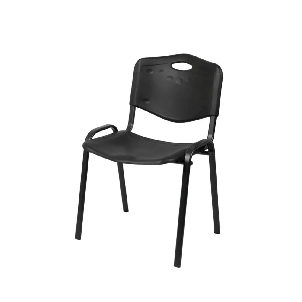 Стул ISO PLAST 0102, чёрный (KKO/ISO.PLAST.0102/NS/STM)