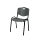 Стул ISO PLAST 0105, серый (KKO/ISO.PLAST.0105/NS/STM)