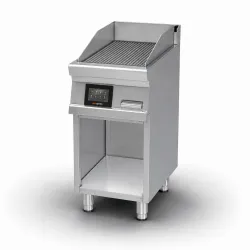 Электрическая жарочная поверхность, рифлёная с полкой Touch Screen 70 FTR-74ETTS