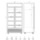 Холодильная витрина SCANDOMESTIC 263111DCC802BWD