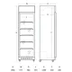 Холодильная витрина SCANDOMESTIC 263111DCC420BWD