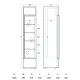 Холодильная витрина SCANDOMESTIC 263111DCC217BWD