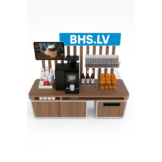 Зона подачи кофе